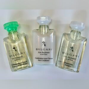 Bvlgari  Shampoo, Conditioner, and Shower Gel Trio Set